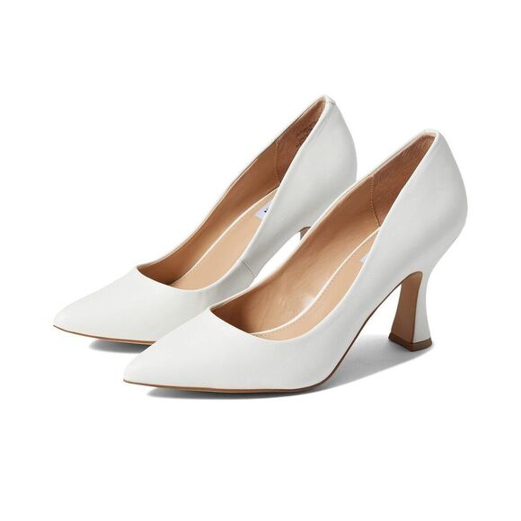 Steve Madden Lecture Pump 9.5 White - Picture 1 of 9